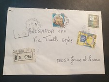Repubblica Storia Postale Italiana Busta Raccomandata 1995  Santa Flavia (VR141)