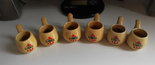 Bicchierini pipa piepette - bicchierini,