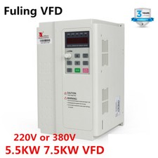 Fuling 5.5KW 7.5KW VFD Spindle