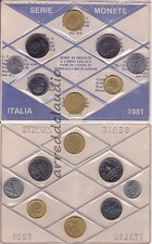 ITALIA SERIE DIVISIONALE 1981