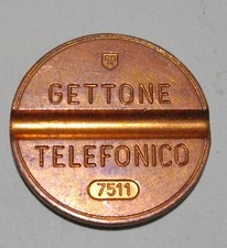 Gettone telefonico sip anno - telefonico,