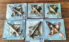 Modellino 1:100 AEREI MILITARI ITALERI  Lotto 6 Pezzi Descrizione Interno Rarità