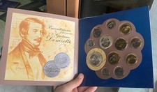 ITALIA DIVISIONALE 1997 DONIZETTI 12 VALORI FIOR DI CONIO UNCIRCULATED IN FOLDER