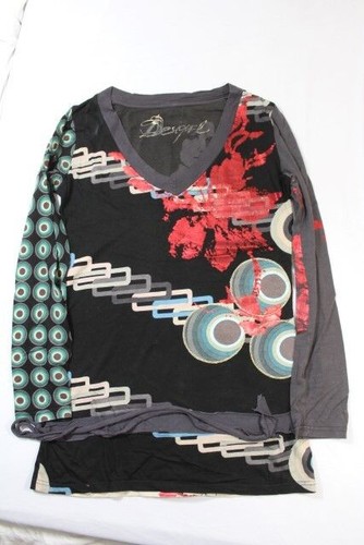 Desigual maglietta nero - maglietta, m