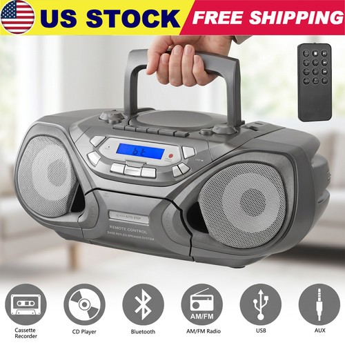 Lettore portatile boombox - cd,