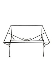 Base Ferro Battuto / Fumo / Caffè / Aperitivo / Terrazzo / Interno Esterno