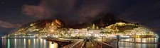 Quadro Veduta Amalfi di Notte
