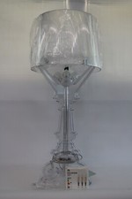 Kartell Bourgie Lampada da Tavolo E14 40W Cristallo Ex Esposizione ELE-0041