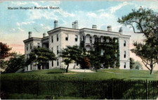 Portland, Maine - The Marine Hospital - c1908