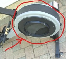 VOLANTE con COPERCHIO ALLOGGIAMENTO per VOGATORE DA INTERNO CONCEPT 2 II MODELLO C