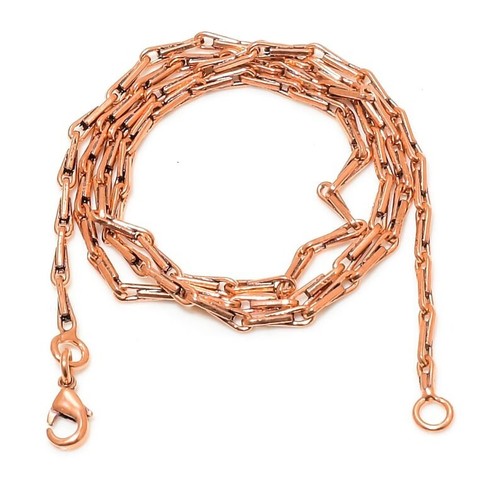 Collana catena rame con - collana,