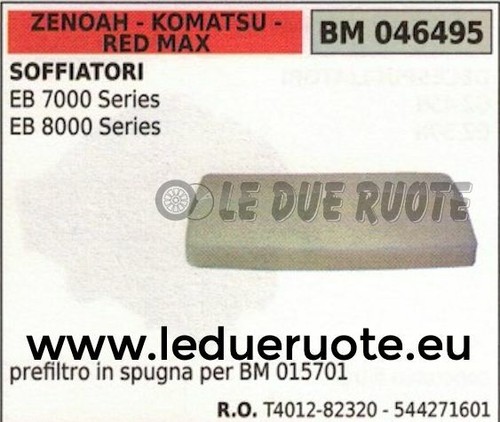 544271601 spugna filtro aria - 544271601,