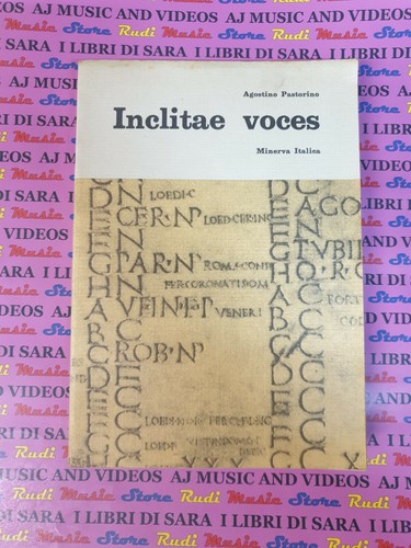 Book libro inclitae - libro, voces