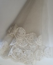 Antico velo da sposa avorio