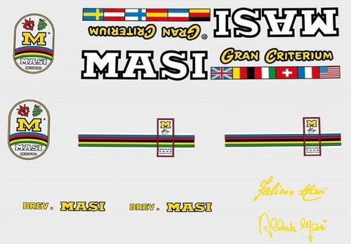 Adesivi telaio masi - adesivi, gran