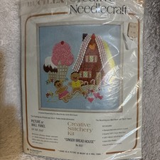 Bucilla Creative Needlecraft "Ginger Bread House" #8527 (Opened) All Intact READ