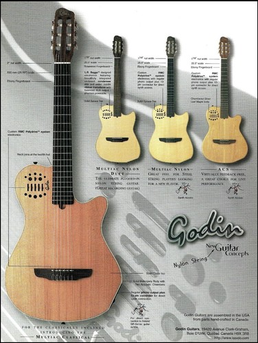 Godin multiac classical nylon - godin,