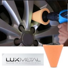 POWER CONO LUCIDATURA CERCHI A RAGGI IN LEGA CROMATI VERNICIATI MOTO AUTO 