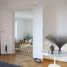 Porta grata divisoria in legno