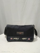 Articolo e3885 borsa a tracolla donna Ralph Lauren nera, base 20x4cm, altezza 15