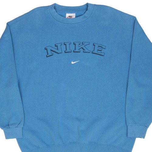 Felpa vintage nike spellout - vintage,