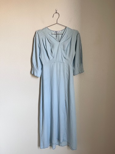 Abito midi plissettato zara - abito,