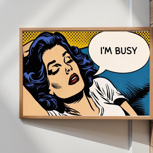 Poster pop art - poster, retro