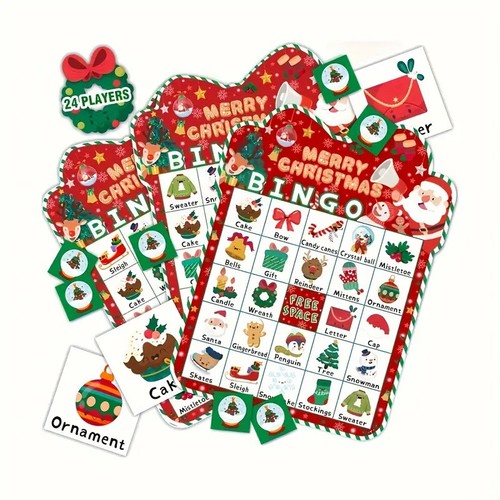 Natale bingo gioco set - natale,