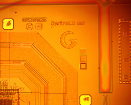 Wafer silicone gatefield - wafer, in
