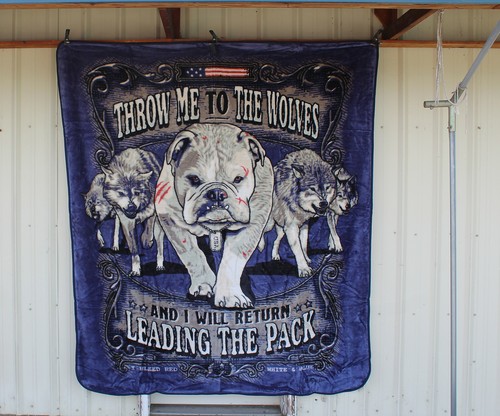 Coperta bulldog lupi lupo - coperta,
