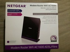 NETGEAR AC1600WiFi VDSL/ADSL Modem Router802.11ac Dual Band Gigabit 5G Fibra