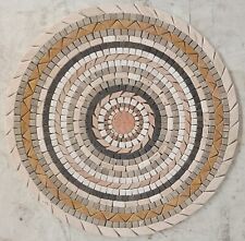 "ANTICA ROMA" ROSONE MOSAICO ANTICATO interni - esterni diam. 90 cm COD. RUDLXX