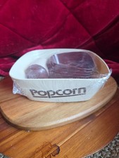Popcorn bianco e marrone