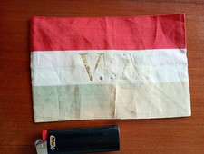 FASCIA DA BRACCIO Sigla V.A. R. AERONAUTICA MVSN. PATRIOTI TRICOLORE PARTIGIANI