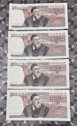 Lotto banconote 20000 - lotto,