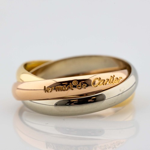 Anello cartier trinity oro - cartier,
