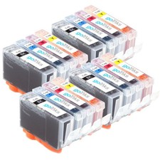 16 Cartucce d'inchiostro per Canon PIXMA iP4200 iP4300 iP4500 iP5100 