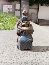 Antica Statuina Napoleonica In Legno 