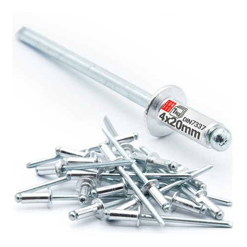 Rivetti ciechi alluminio - rivetti,