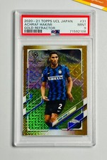 Topps Chrome PSA 9 Achraf Hakimi rifrattore oro /50 giapponese #31