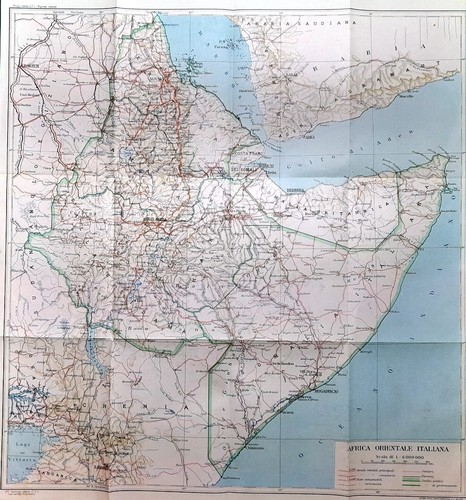 Carta geografica antica - , africa