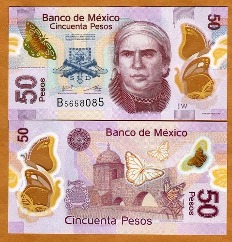 Messico pesos 16 1 2017 - pesos,, 16-1-2017