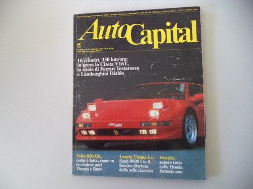 Autocapital 1991 cizeta v - 12/1991,