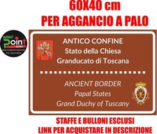 SEGNALETICA STRADALE TARGHE PERSONALIZZATE 60x40cm TABELLE RISTORANTE HOTEL BAR