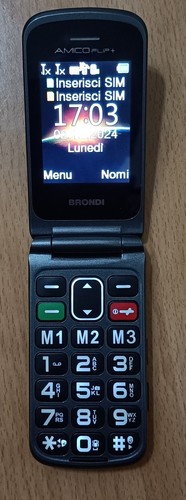Telefonino brondi flip con - telefonino,