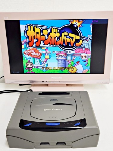 Console sega saturn grigia - sega,