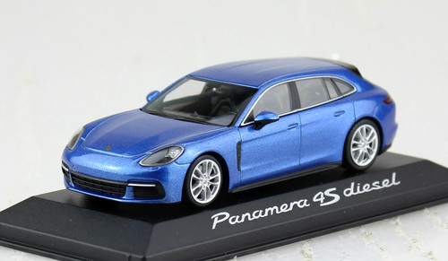 Porsche panamera diesel blu - porsche,