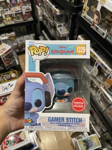 Funko pop gamer stitch - gamer, #1229