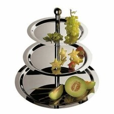 Alzata tonda in acciaio 3