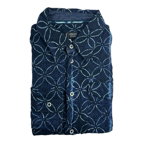 Armani jeans blue floral - jeans,